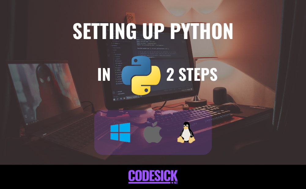 Setting Up Python on Your Desktop in 2 Simple Steps